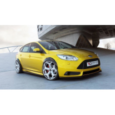 Maxton Design rozšíření blatníků pro Ford Focus ST Mk3, černý lesklý plast ABS