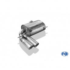 Fox Sportauspuff s koncovkou 2x90 Typ 17 pro Audi A3 8P s motorem 3.2 V6, Sportback s pohonem všech kol