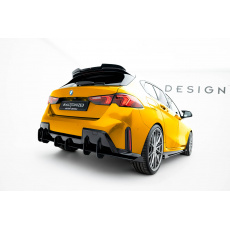 Maxton Design ''Street Pro'' difuzory pod boční prahy s křidélky pro BMW řada 1 F70, plast ABS bez povrchové úpravy, M-Pack, s červenou linkou Maxton Design ''Street Pro'' difuzory pod boční prahy s křidélky pro BMW řada 1 F70, plast ABS bez povrchové úpravy, M-Pack, s červenou linkou
