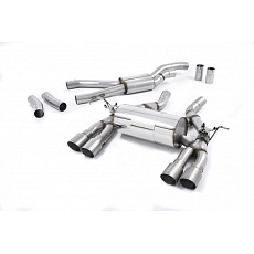 Milltek Sport homologovaný výfuk cat-back GPF/OPF Back - Road pro BMW řada 4 F82/83 M4 Coupe/Convertible, M4 Competition, M4 CS Coupe (s OPF/GPF) 2019-2020, GT-90 titanové koncovky