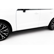 Maxton Design difuzory pod boční prahy pro Volvo XC60 Mk 2, černý lesklý plast ABS Maxton Design difuzory pod boční prahy pro Volvo XC60 Mk 2, černý lesklý plast ABS