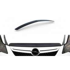 Maxton Design prodloužení kapoty pro Opel Corsa OPC D (Mk4), černý lesklý plast ABS
