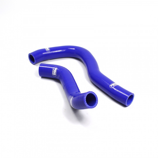 Samco Sport 2-dílná sada silikonových hadic pro vedení chladicí kapaliny pro Honda Integra Type R DC5 s motorem K20A, barva: modrá