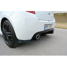 Maxton Design boční difuzory pod zadní nárazník pro Renault Clio RS Mk3 FL, černý lesklý plast ABS Maxton Design boční difuzory pod zadní nárazník pro Renault Clio RS Mk3 FL, černý lesklý plast ABS