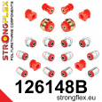 126148B: Strongflex Kompletní sada polyuretanových silentbloků pro zavěšení