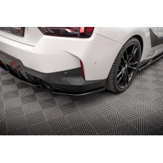 Maxton Design boční difuzory pod zadní nárazník ver.2 pro BMW řada 2 G42 M-Pack, černý lesklý plast ABS Maxton Design boční difuzory pod zadní nárazník ver.2 pro BMW řada 2 G42 M-Pack, černý lesklý plast ABS