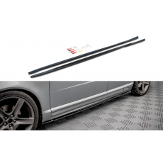 Maxton Design difuzory pod boční prahy pro Volvo V70 Mk3, černý lesklý plast ABS Maxton Design difuzory pod boční prahy pro Volvo V70 Mk3, černý lesklý plast ABS