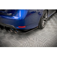 Maxton Design "Street Pro" boční difuzory pod zadní nárazník pro Lexus GS F Mk4 Facelift, plast ABS bez povrchové úpravy