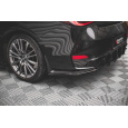 Maxton Design boční difuzory pod zadní nárazník pro Infiniti Q60 Mk2, černý lesklý plast ABS