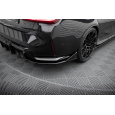 Maxton Design boční difuzory pod zadní nárazník v.6 csl look pro BMW M3 G80, černý lesklý plast ABS
