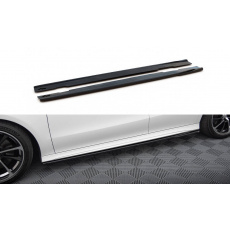 Maxton Design difuzory pod boční prahy pro Mercedes CLA C118/AMG-Line, černý lesklý plast ABS Maxton Design difuzory pod boční prahy pro Mercedes CLA C118/AMG-Line, černý lesklý plast ABS