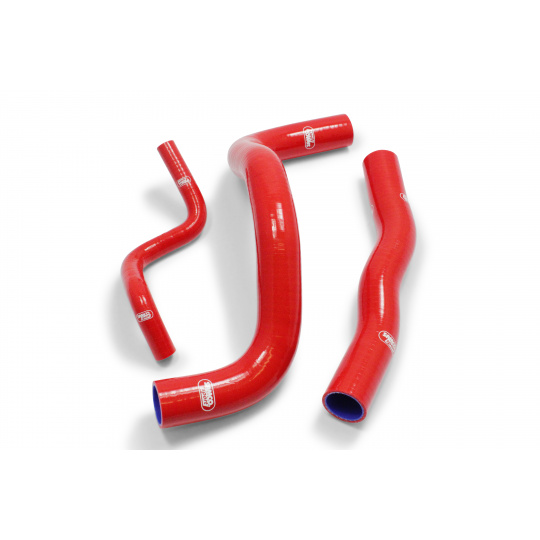 Samco Sport 3-dílná sada silikonových hadic pro vedení chladicí kapaliny pro Mitsubishi FTO GPX 1994 - 1996 Mivec/GR Non-Mivec DE3A / 6A12 s man. převodovkou, barva: modrá