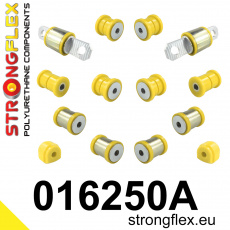 016250A: Strongflex Sada silentbloků zadního zavěšení varianta SPORT 016250A: Strongflex Sada silentbloků zadního zavěšení varianta SPORT