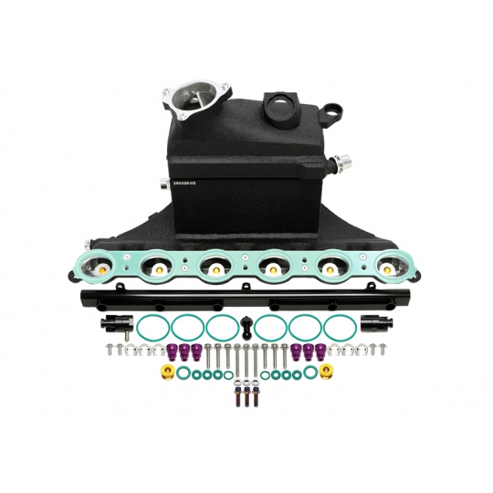 TA Technix hliníkové sací svody s integrovaným mezichladičem BMW M4 (G82/G83, od 2020), CNC frézované vstupy/výstupy