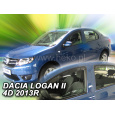 HEKO ofuky oken Dacia Logan II 4/5dv (od 2013) přední + zadní