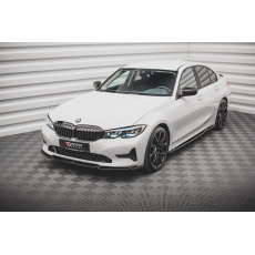 Maxton Design spoiler pod přední nárazník ver.2 pro BMW řada 3 G20, G21, černý lesklý plast ABS Maxton Design spoiler pod přední nárazník ver.2 pro BMW řada 3 G20, G21, černý lesklý plast ABS