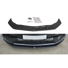 Maxton Design spoiler pod přední nárazník ver.1 pro Mercedes CLA C 117 Facelift/AMG, černý lesklý plast ABS Maxton Design spoiler pod přední nárazník ver.1 pro Mercedes CLA C 117 Facelift/AMG, černý lesklý plast ABS