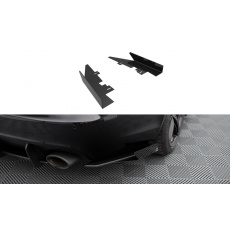 Maxton Design křidélka bočních difuzorů zad. nárazníku pro Audi RS6 C6, černý lesklý plast ABS