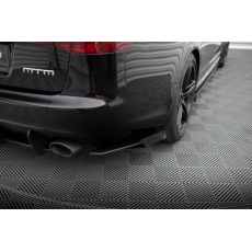Maxton Design křidélka bočních difuzorů zad. nárazníku pro Audi RS6 C6, černý lesklý plast ABS