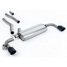 Milltek Sport výfukový systém OPF/GPF Back pro BMW řada 1 128ti 5-dvéř. (F40 s OPF/GPF) 2021-2024, GT-115 černé koncovky