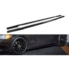 Maxton Design difuzory pod boční prahy pro BMW řada 1 E81, E87, černý lesklý plast ABS Maxton Design difuzory pod boční prahy pro BMW řada 1 E81, E87, černý lesklý plast ABS