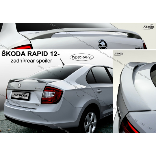 Stylla spoiler zadních dveří Škoda Rapid htb