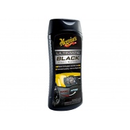 Meguiars Ultimate Black Plastic Restorer - oživovač nelakovaných plastů v exteriéru i interiéru, 355 ml