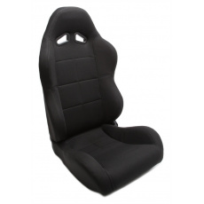 TA Technix sportovní sedačka sklopná - černá (hrubá perforovaná látka), levá