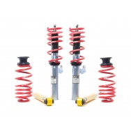 Kompletní výškově stavitelný podvozek H&R Monotube pro VW Golf VII s uchycením př. tlumiče 50mm r.v. 11/12> s pohonem předních kol a zatížením př. nápravy od 986kg