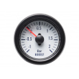 Autogauge přídavný tlak turba - bílý