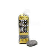 Super Fine Steel Wool - Pack of 16 - ocelová vlna pro leštění kovů, super jemná, 16 ks