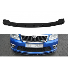 Maxton Design spoiler pod přední nárazník ver.1 pro Škoda Octavia RS Facelift Mk2 Facelift, černý lesklý plast ABS Maxton Design spoiler pod přední nárazník ver.1 pro Škoda Octavia RS Facelift Mk2 Facelift, černý lesklý plast ABS