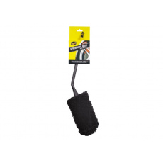 Meguiar's Supreme Angled Wheel Brush - luxusní mikrovláknový kartáč na kola, zahnutý Meguiar's Supreme Angled Wheel Brush - luxusní mikrovláknový kartáč na kola, zahnutý