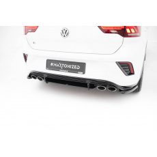 Maxton Design "Street Pro" difuzor zadního nárazníku pro Volkswagen T-roc R Mk1, plast ABS bez povrchové úpravy