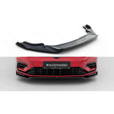 Maxton Design spoiler pod přední nárazník ver.2 pro Volkswagen Golf R Mk7 Facelift, černý lesklý plast ABS Maxton Design spoiler pod přední nárazník ver.2 pro Volkswagen Golf R Mk7 Facelift, černý lesklý plast ABS