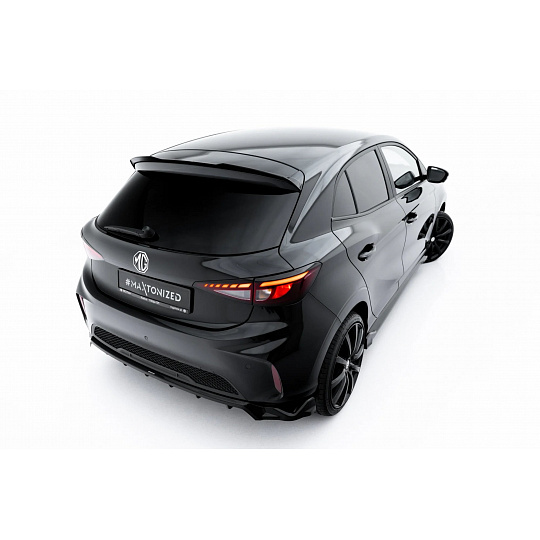 Maxton Design prodloužení spoileru pro MG 3 Mk1, černý lesklý plast ABS
