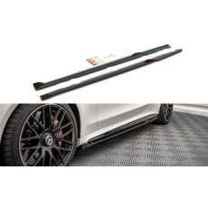 Maxton Design difuzory pod boční prahy ver.2 pro Mercedes třída C W205 Facelift/63 AMG/Coupe, černý lesklý plast ABS Maxton Design difuzory pod boční prahy ver.2 pro Mercedes třída C W205 Facelift/63 AMG/Coupe, černý lesklý plast ABS
