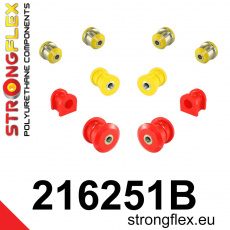 216251B: Strongflex Sada silentbloků předního zavěšení 216251B: Strongflex Sada silentbloků předního zavěšení