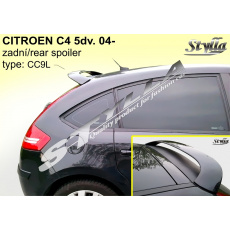 Stylla spoiler zadních dveří Citroen C4 5dv (2004 - 2010) - horní