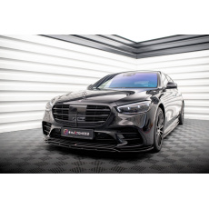 Maxton Design spoiler pod přední nárazník pro Mercedes třída S W223 AMG-Line, černý lesklý plast ABS Maxton Design spoiler pod přední nárazník pro Mercedes třída S W223 AMG-Line, černý lesklý plast ABS