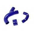 Samco Sport 3-dílná sada silikonových hadic pro vedení tlakového vzduchu pro Subaru Impreza GC8 1997-1999 Turbo verze 3 a 4 (WRX), barva: modrá