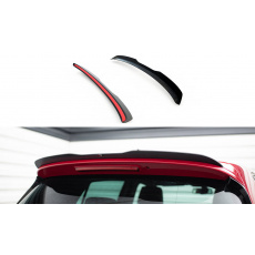 Maxton Design prodloužení spoileru pro Volkswagen Golf GTI Mk6, černý lesklý plast ABS