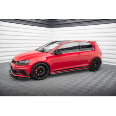 Maxton Design "Racing" difuzory pod boční prahy pro Volkswagen Golf GTI Mk7, plast ABS bez povrchové úpravy