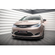 Maxton Design spoiler pod přední nárazník pro Chrysler Pacifica Mk2, černý lesklý plast ABS