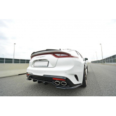 Maxton Design vložka zadního nárazníku pro Kia Stinger GT, Carbon-Look Maxton Design vložka zadního nárazníku pro Kia Stinger GT, Carbon-Look