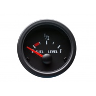 Autogauge palubní přístroj - palivoměr s černým podkladem