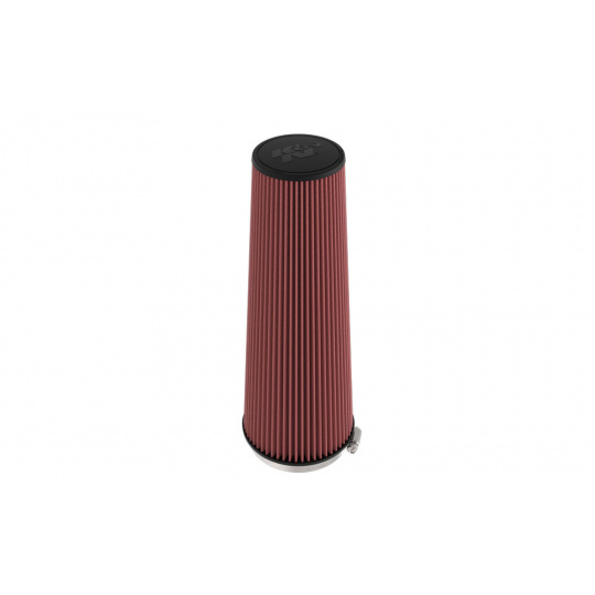 K&N univerzální kulatý zkosený filtr se vstupem 152 mm a výškou 511 mm, gumový vrchlík