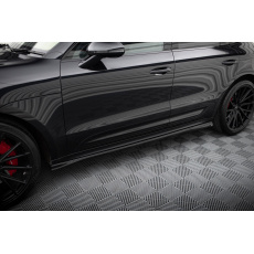 Maxton Design difuzory pod boční prahy pro Porsche Macan Mk1 Facelift 2, černý lesklý plast ABS Maxton Design difuzory pod boční prahy pro Porsche Macan Mk1 Facelift 2, černý lesklý plast ABS