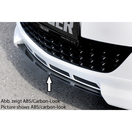Rieger lipa pod přední nárazník Rieger pro Opel Astra J 5-dvéř., hatchback, sports tourer před faceliftem, 11/08-09/12, plast ABS bez povrchové úpravy