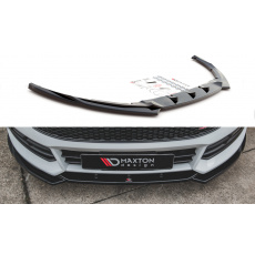 Maxton Design spoiler pod přední nárazník ver.5 pro Ford Focus ST Mk3 Facelift, Carbon-Look Maxton Design spoiler pod přední nárazník ver.5 pro Ford Focus ST Mk3 Facelift, Carbon-Look